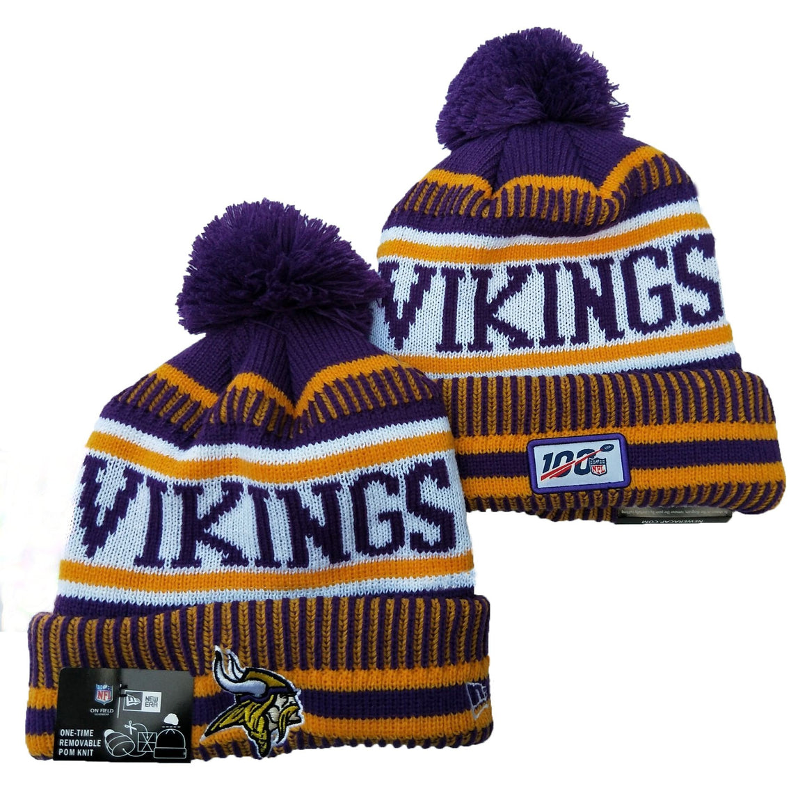 MINNESOTA VIKINGS New Era 2019 Cold Weather Knit Hat