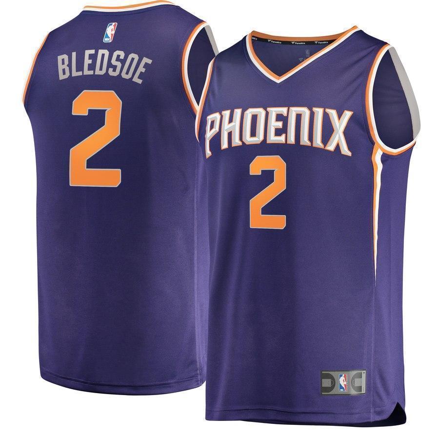2-Eric Bledsoe Phoenix Suns  Jersey Purple - Icon Edition