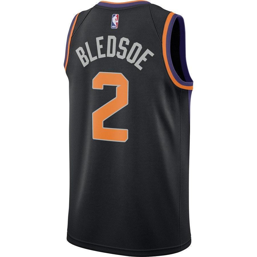 2-Eric Bledsoe Phoenix Suns Swingman Jersey - Statement Edition – Black