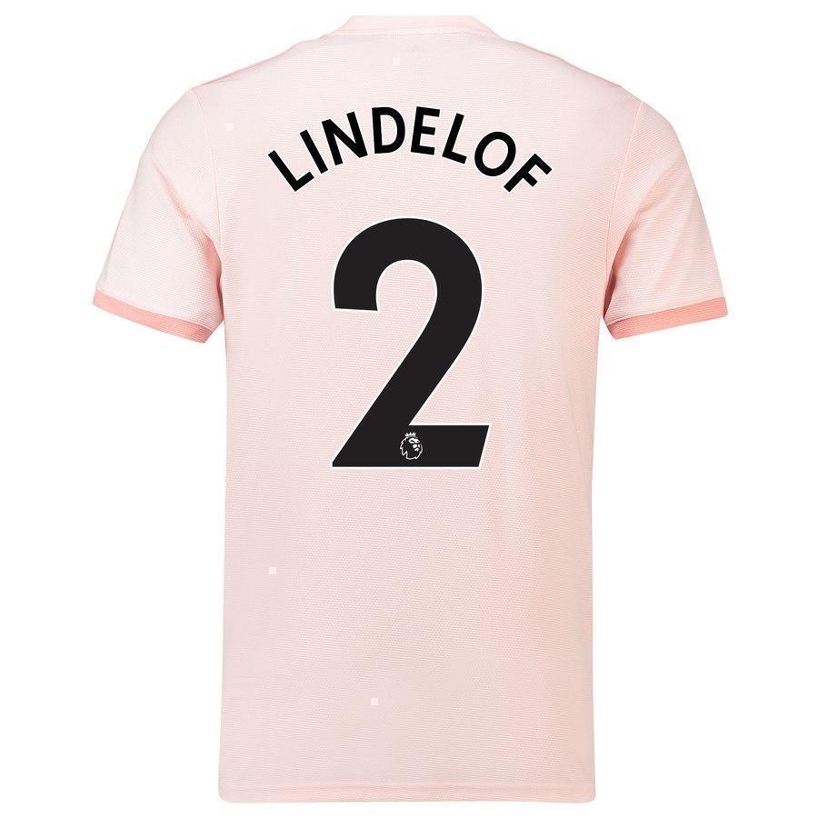 Manchester United No2 Lindelof Away Soccer Club Jersey