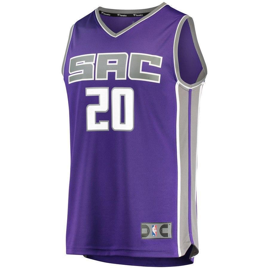 20-Harry Giles Sacramento Kings  Jersey - Purple