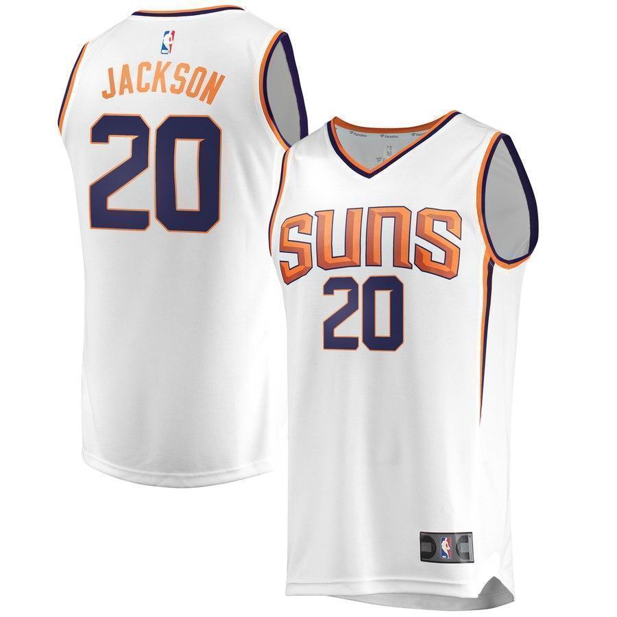 20-Josh Jackson Phoenix Suns Jersey - Association Edition – White