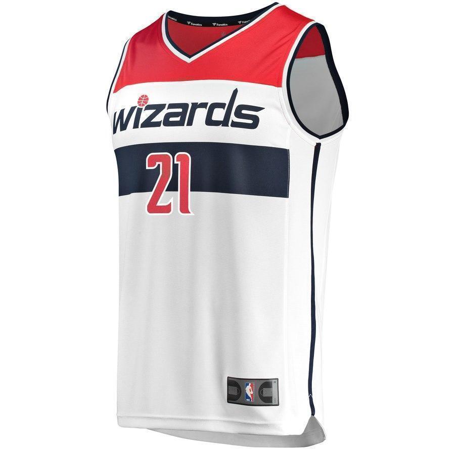 21-Dwight Howard Washington Wizards  Jersey - Association Edition – White