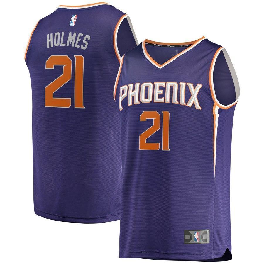21-Richaun Holmes Phoenix Suns Jersey - Icon Edition - Purple
