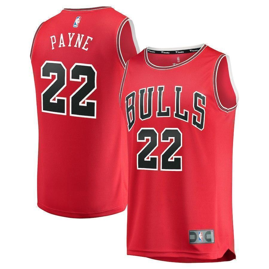 22-Cameron Payne Chicago Bulls Jersey Red - Icon Edition