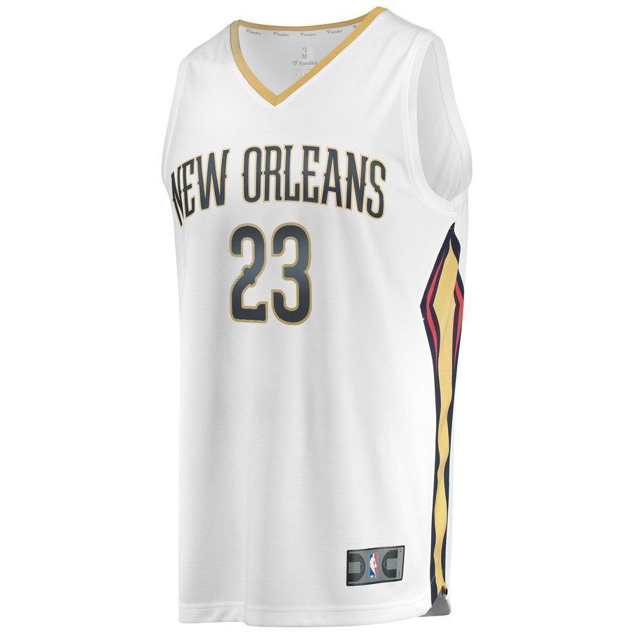 23-Anthony Davis New Orleans Pelicans Jersey White - Association Edition