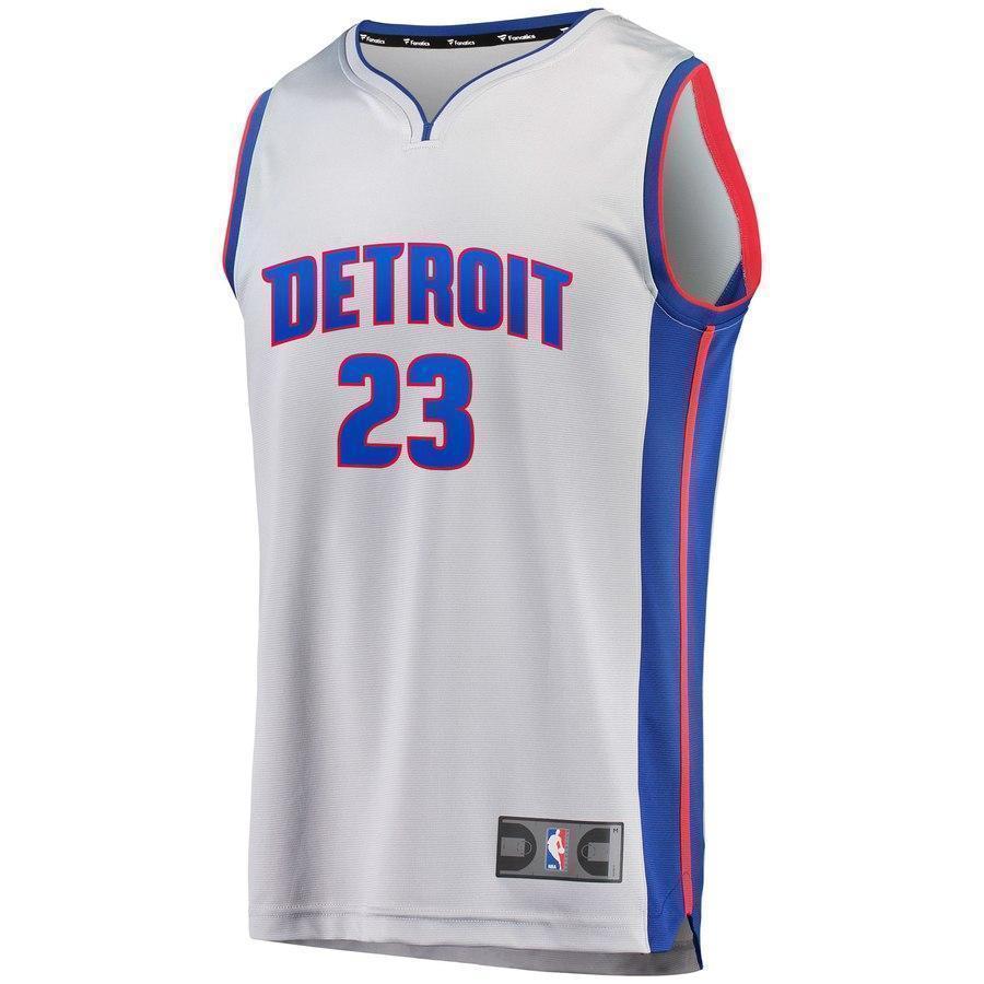 23-Blake Griffin Detroit Pistons Jersey Gray - Statement Edition