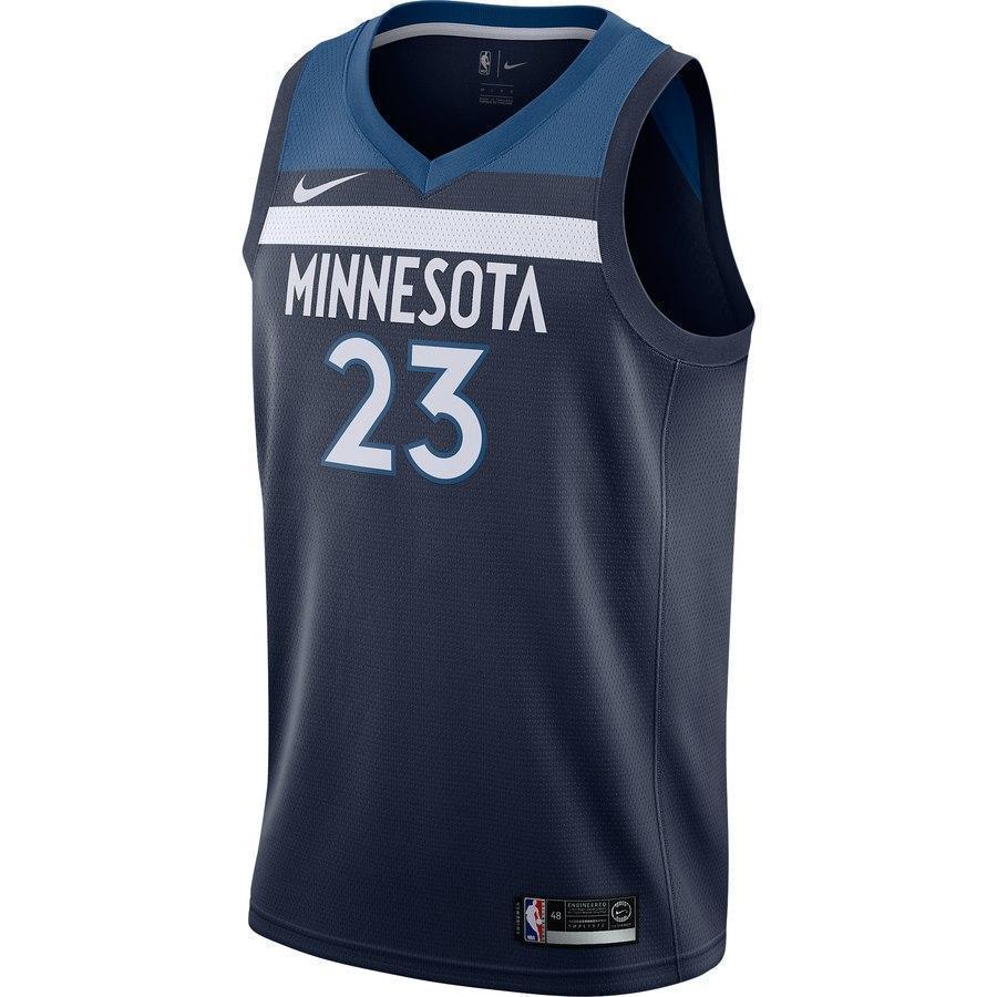 23-Jimmy Butler Minnesota Timberwolves Swingman Jersey - Icon Edition – Navy