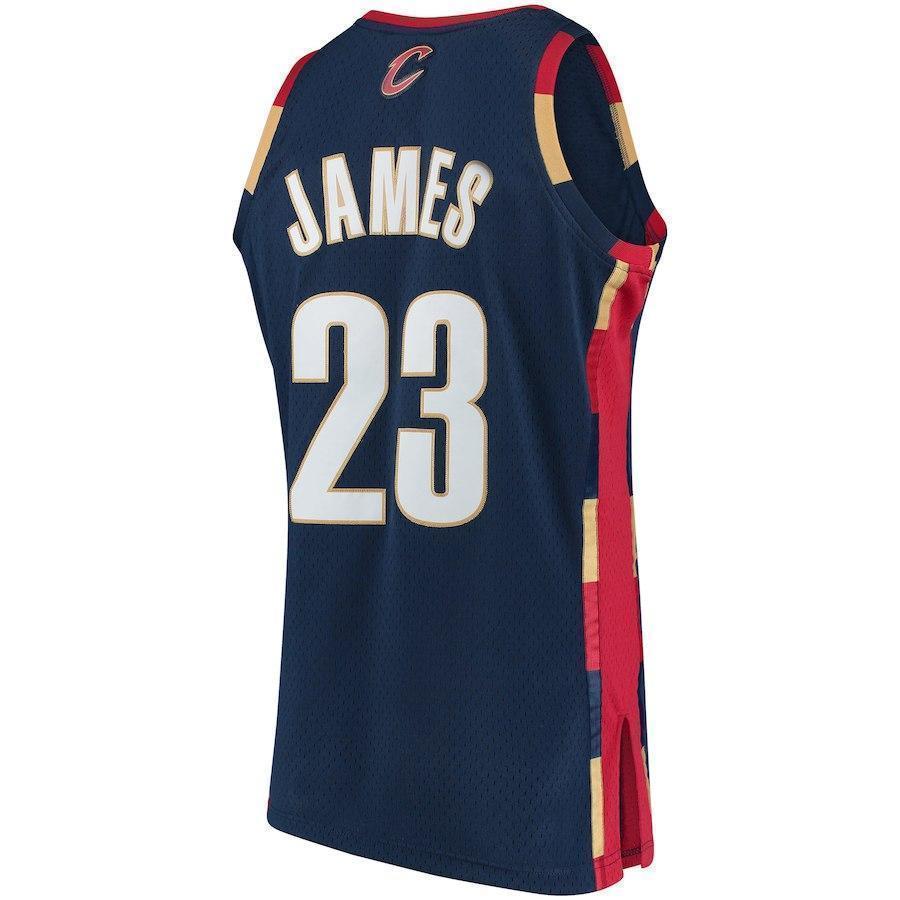 23-LeBron James Cleveland Cavaliers  Hardwood Classics Jersey - Navy