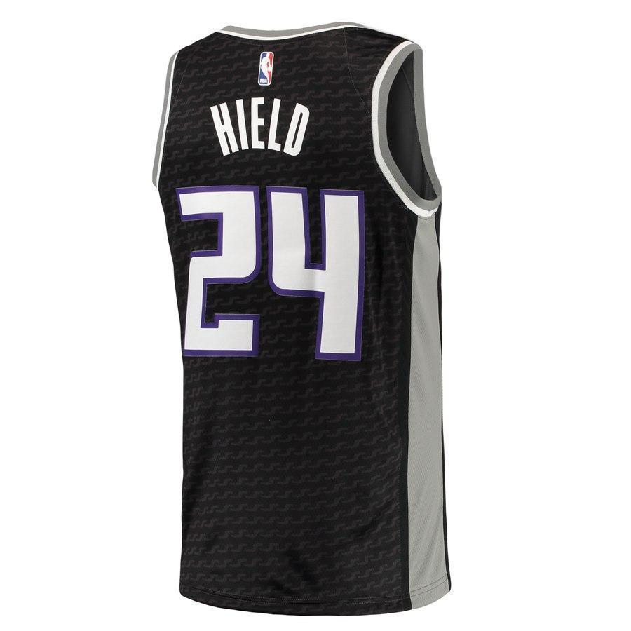 24-Buddy Hield Sacramento Kings Swingman Jersey - Statement Edition – Black