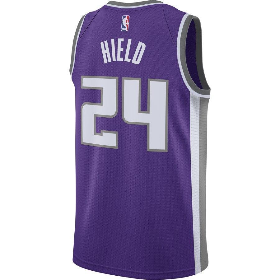 24-Buddy Hield Sacramento Kings Swingman Jersey Purple - Icon Edition