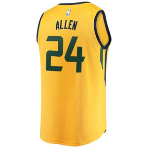 24-Grayson Allen Utah Jazz  Player Jersey - Statement Edition - Gold