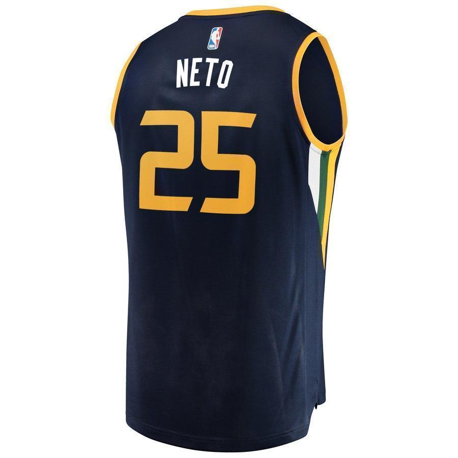 25-Raul Neto Utah Jazz  Player Jersey - Icon Edition – Navy