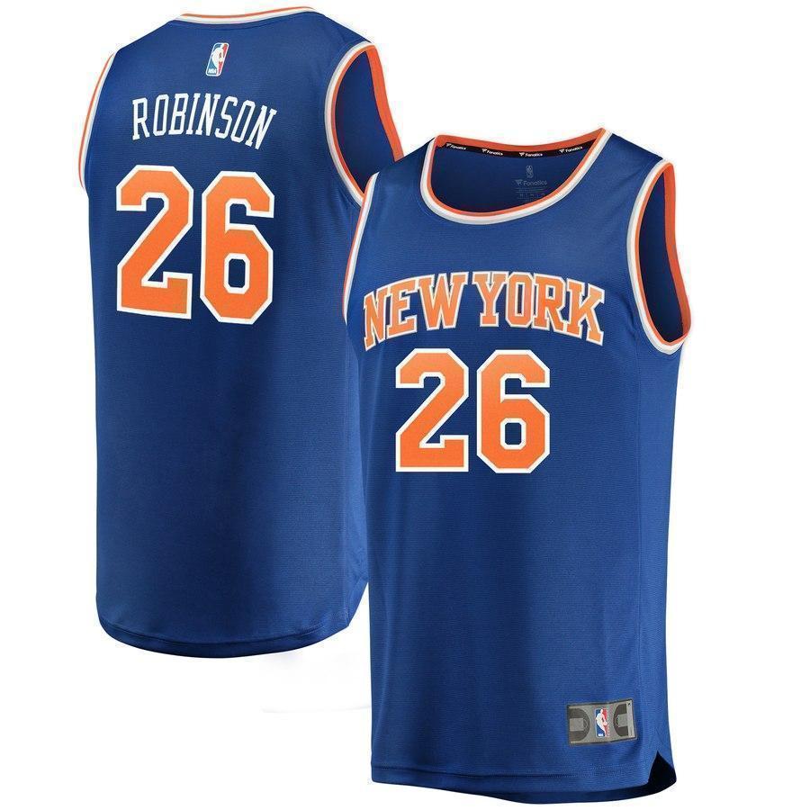 26-Mitchell Robinson New York Knicks  Jersey - Icon Edition - Blue'