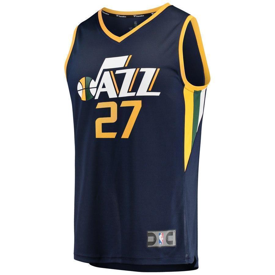 27-Rudy Gobert Utah Jazz Jersey Navy - Icon Edition