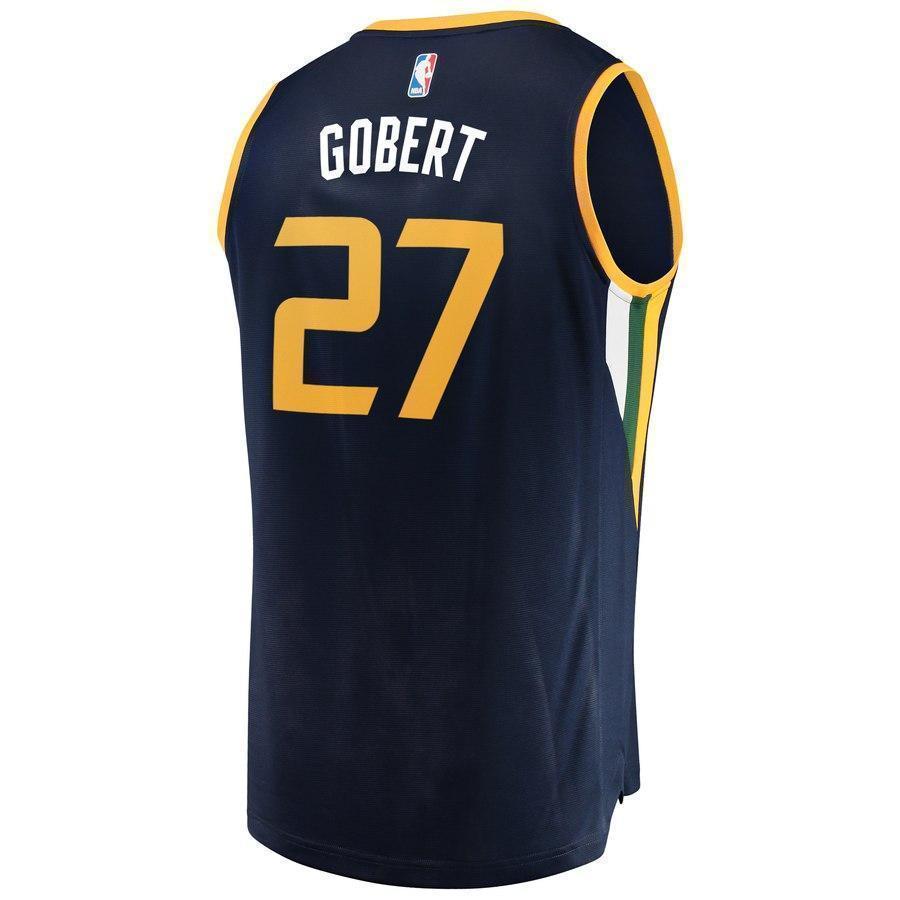 27-Rudy Gobert Utah Jazz Jersey Navy - Icon Edition