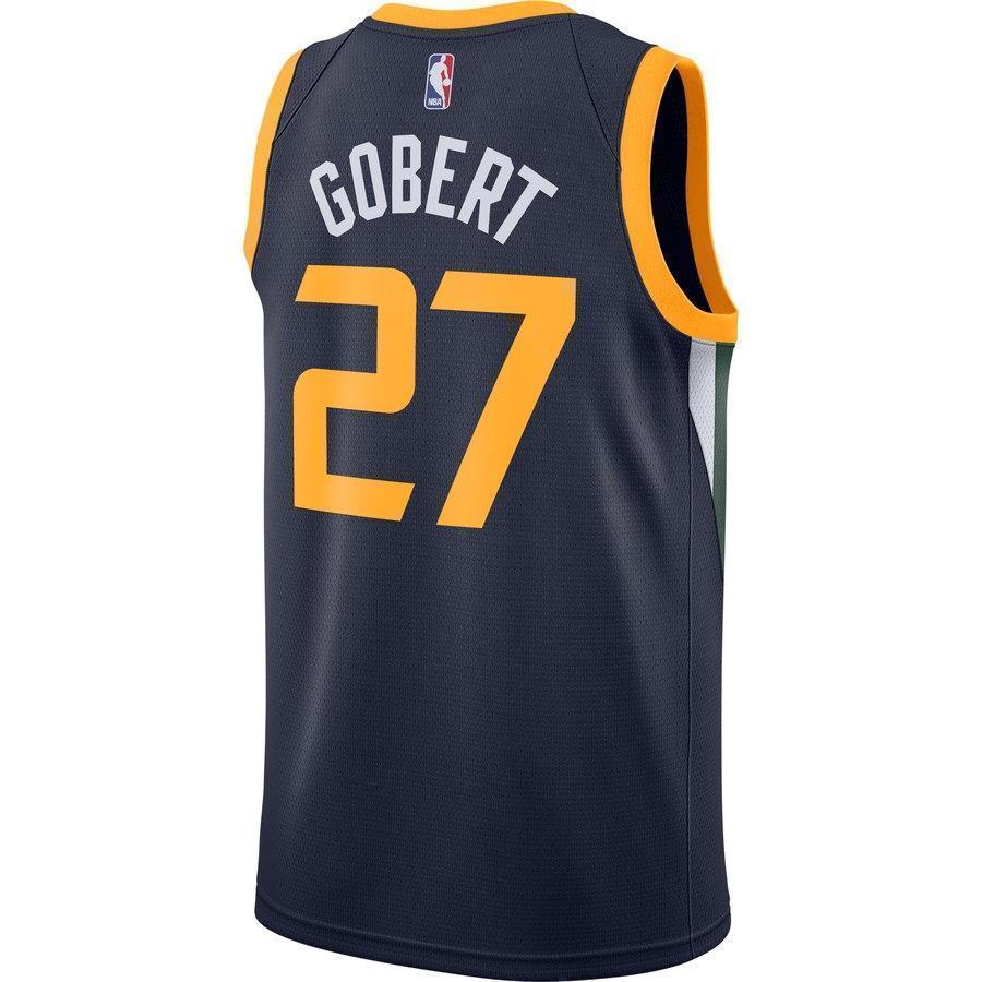 27-Rudy Gobert Utah Jazz Swingman Jersey - Icon Edition – Navy