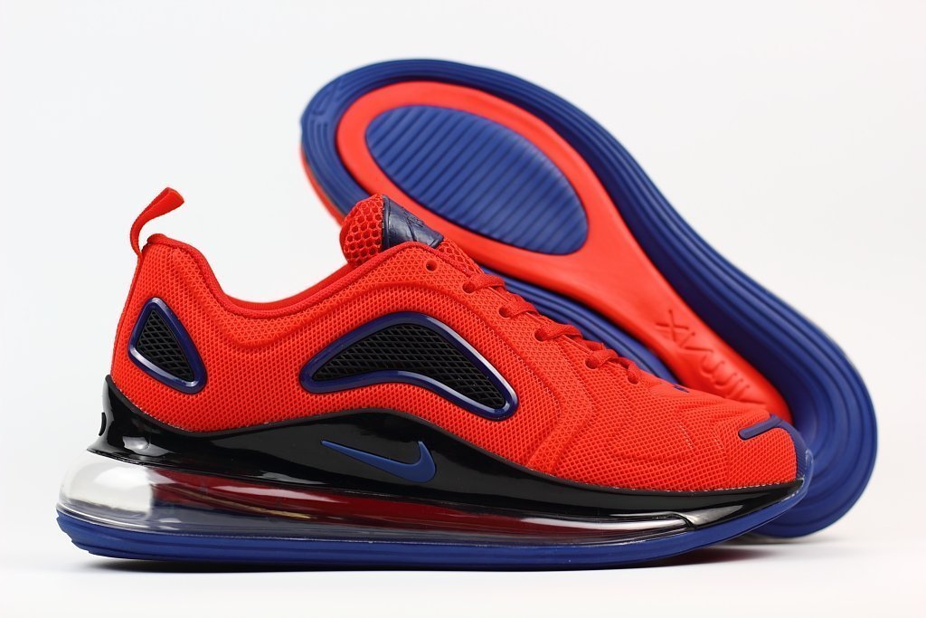 Nike Air Max 720 Sneakers Men's Red Black