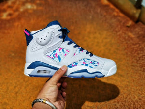 Air Jordan 6 Tie-dyed Oil Painting Color