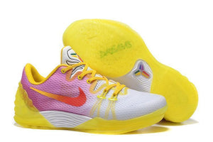 Nike Kobe AD Mamba Basketball Shoes White Yellow Pink