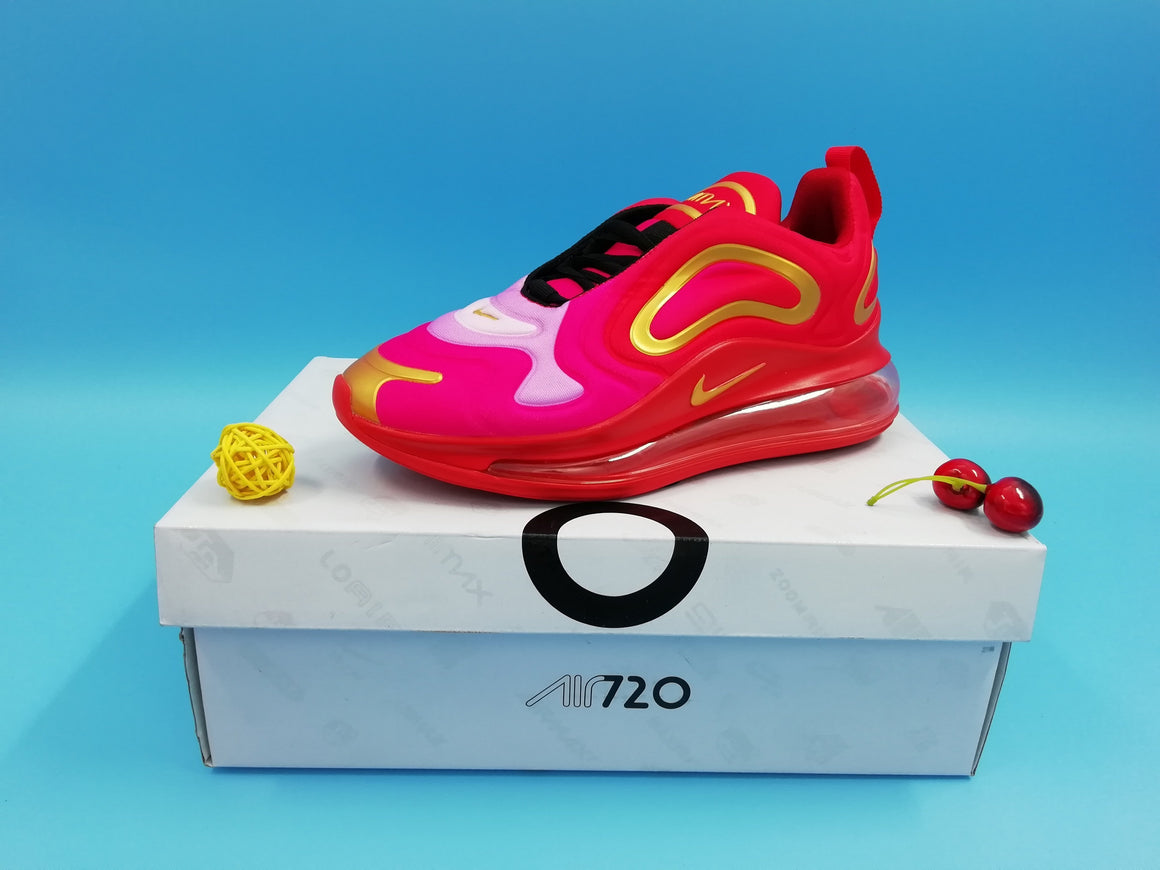 Nike Air Max 720 Sneakers Red Pink