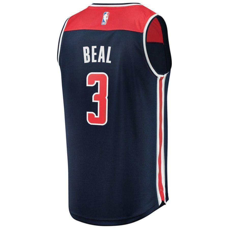 3-Bradley Beal Washington Wizards  Jersey Navy - Statement Edition