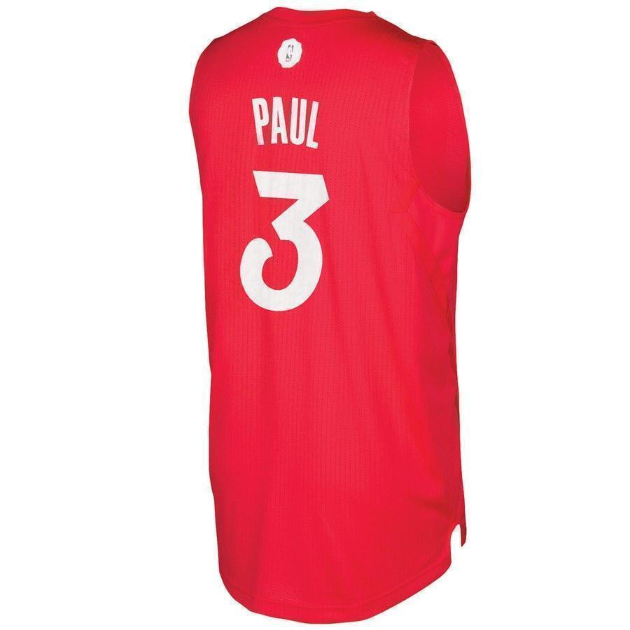 3-Chris Paul LA Clippers  Christmas Day Swingman Jersey - Red