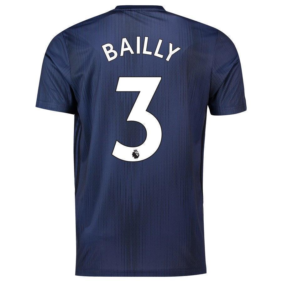 3-Eric Bailly Manchester United 18-19 Third Jersey – Navy