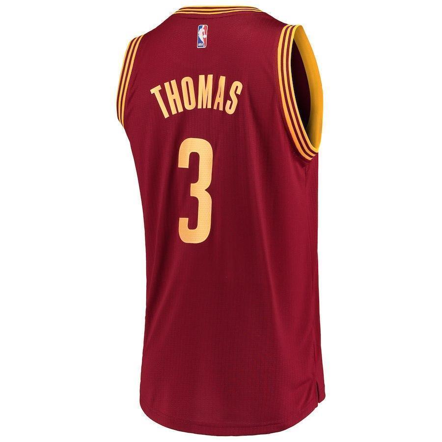 3-Isaiah Thomas Cleveland Cavaliers Swingman Jersey - Wine