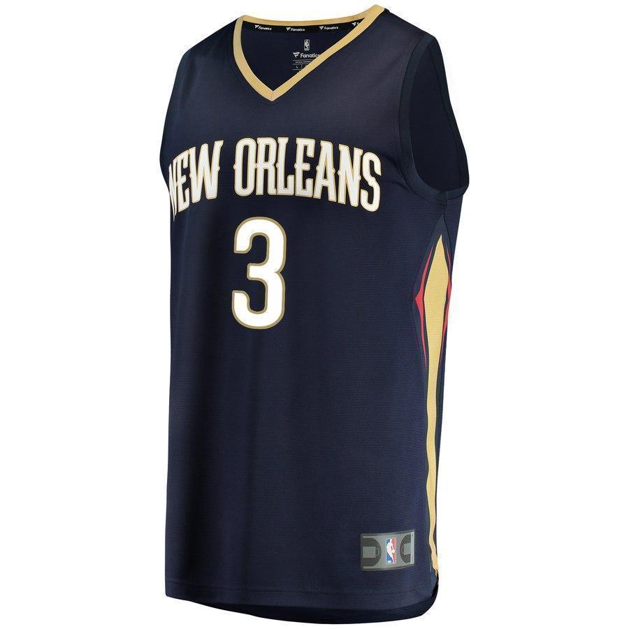 3-Nikola Mirotic New Orleans Pelicans  Jersey - Icon Edition - Navy