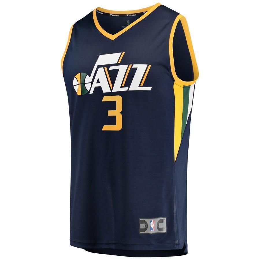 3-Ricky Rubio Utah Jazz  Player Jersey - Icon Edition – Navy