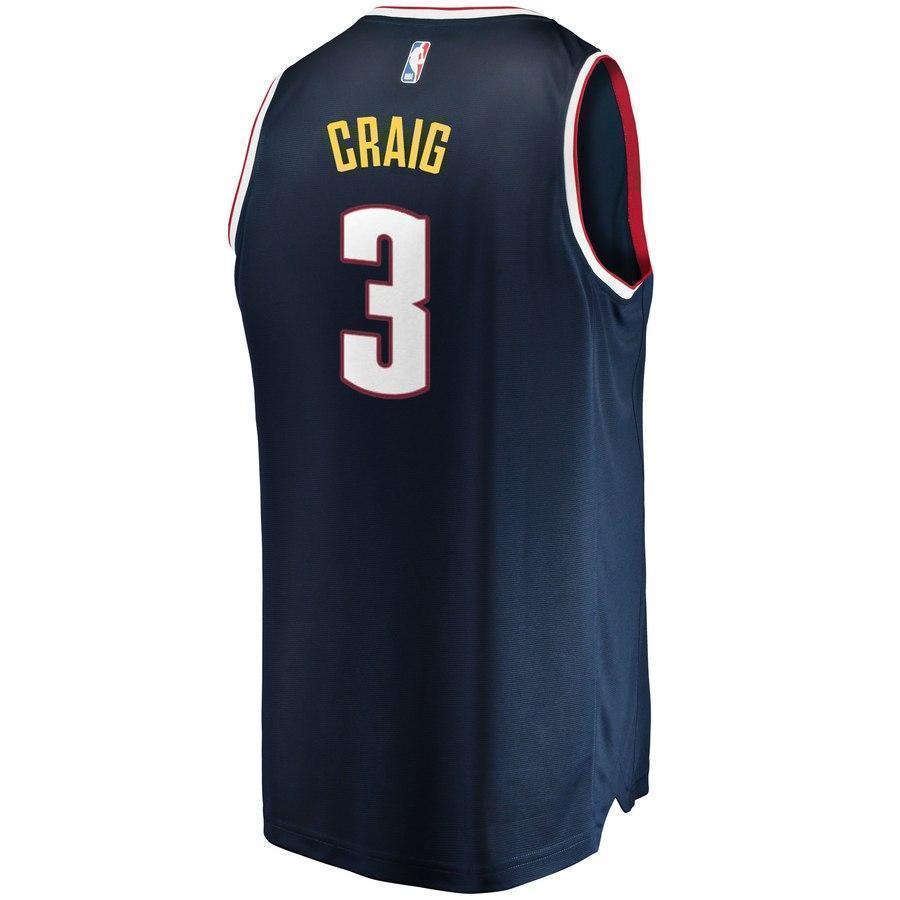 3-Torrey Craig Denver Nuggets  Jersey - Icon Edition - Blue