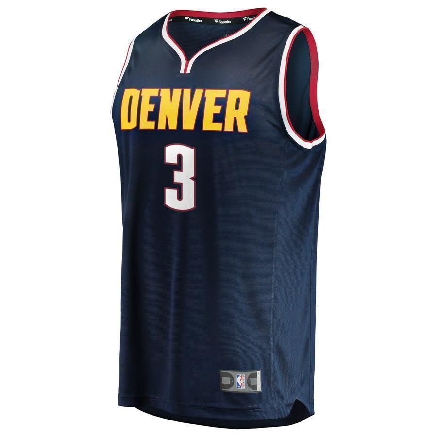3-Torrey Craig Denver Nuggets  Jersey - Icon Edition - Blue