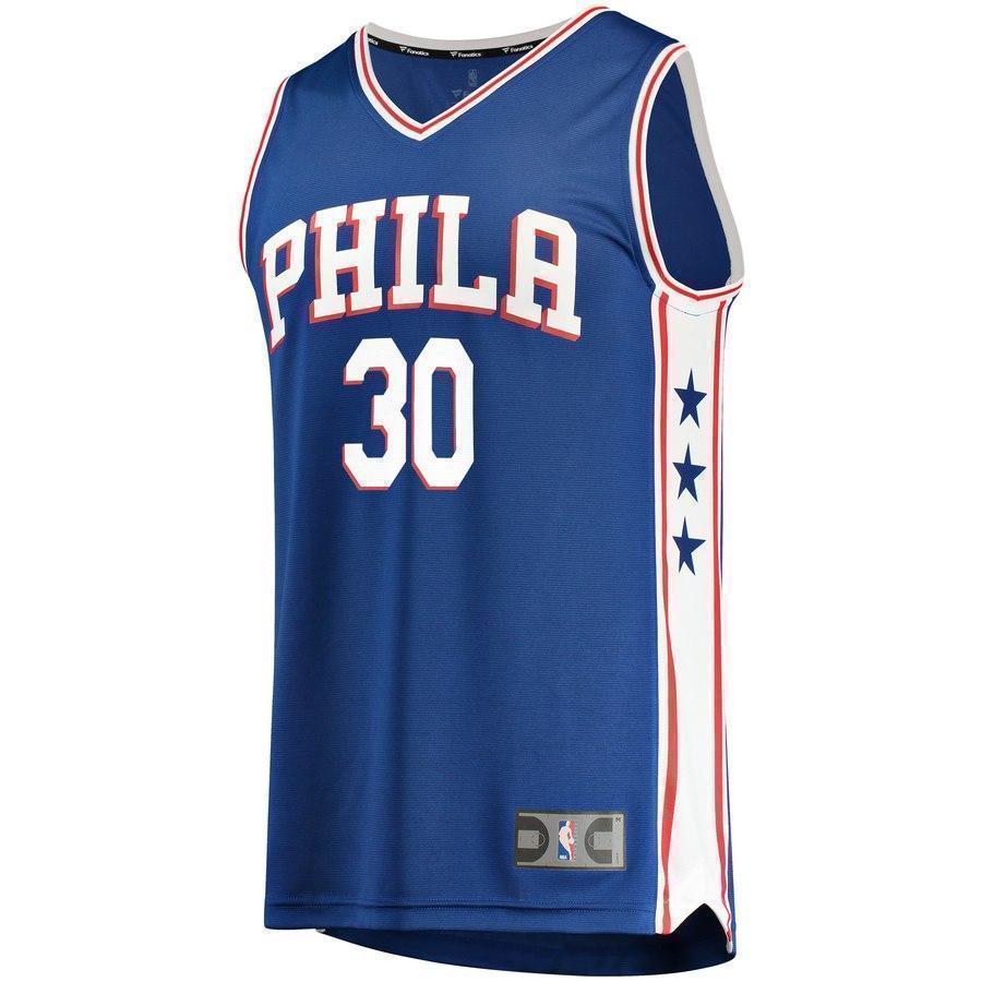 30-Furkan Korkmaz Philadelphia 76ers Jersey - Icon Edition – Royal