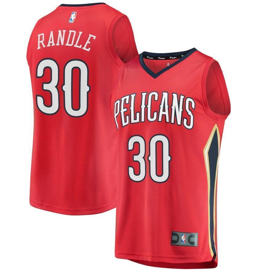 30-Julius Randle New Orleans Pelicans Jersey - Statement Edition – Red