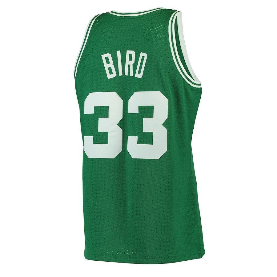 33-Larry Bird Boston Celtics  Hardwood Classics Swingman Jersey - Kelly Green