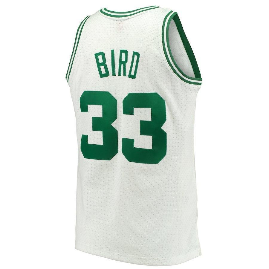33-Larry Bird Boston Celtics Hardwood Classics Swingman Jersey - White