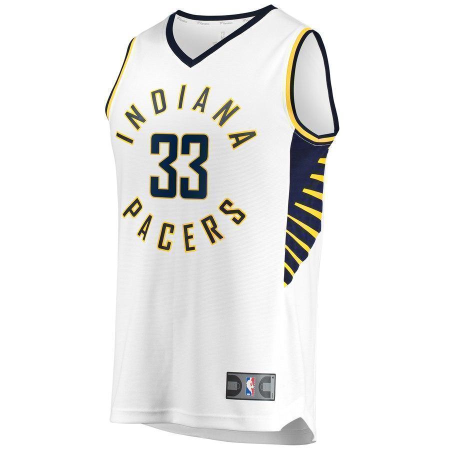 33-Myles Turner Indiana Pacers Jersey – Association Edition – White