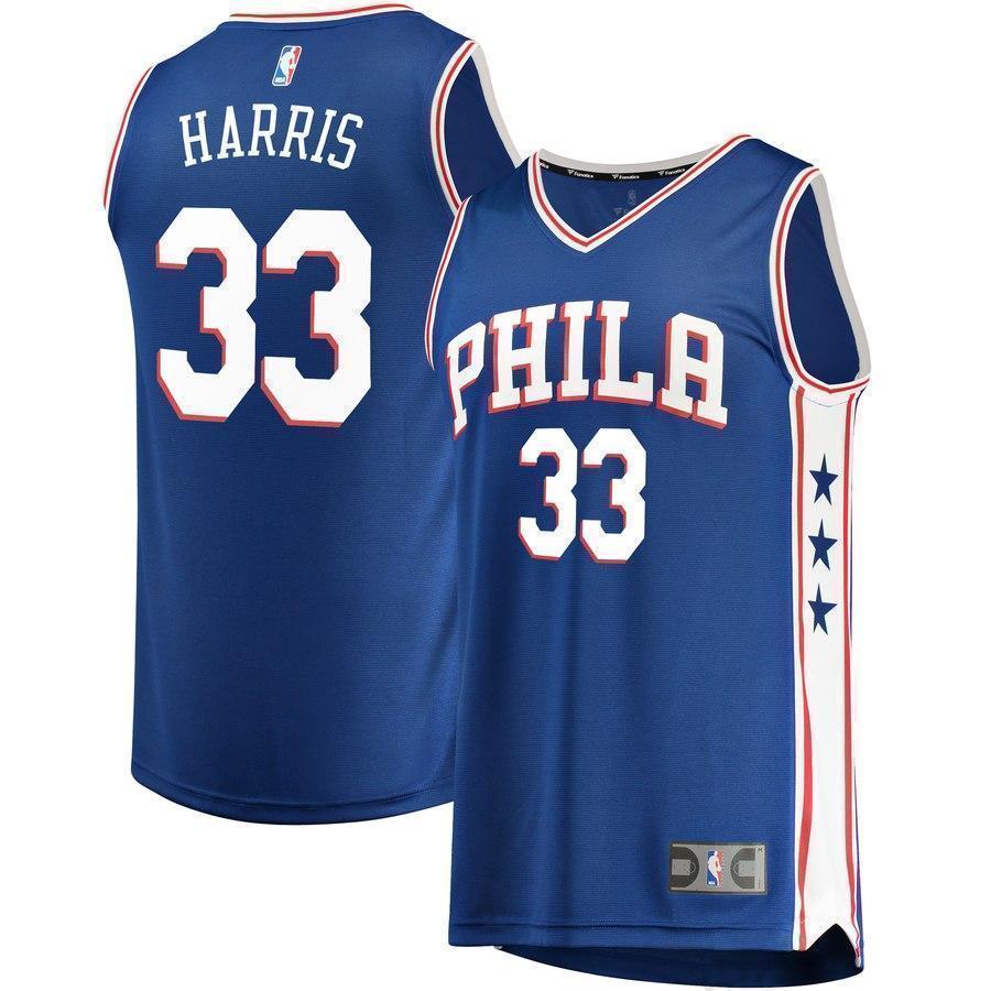 33-Tobias Harris Philadelphia 76ers  Jersey – Icon Edition – Royal