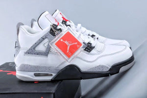 Nike Air Jordan 4 White Cement True Standard