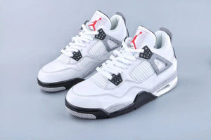 Nike Air Jordan 4 White Cement True Standard