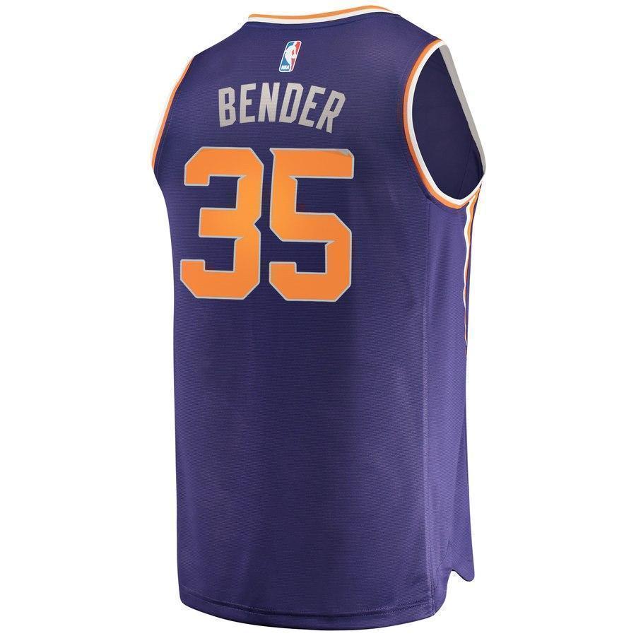 35-Dragan Bender Phoenix Suns  Jersey - Icon Edition – Purple