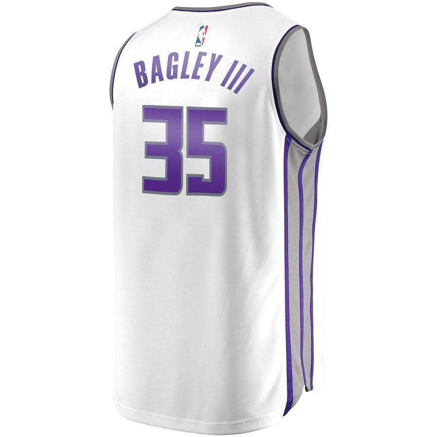 35-Marvin Bagley III Sacramento Kings Jersey - Association Edition – White
