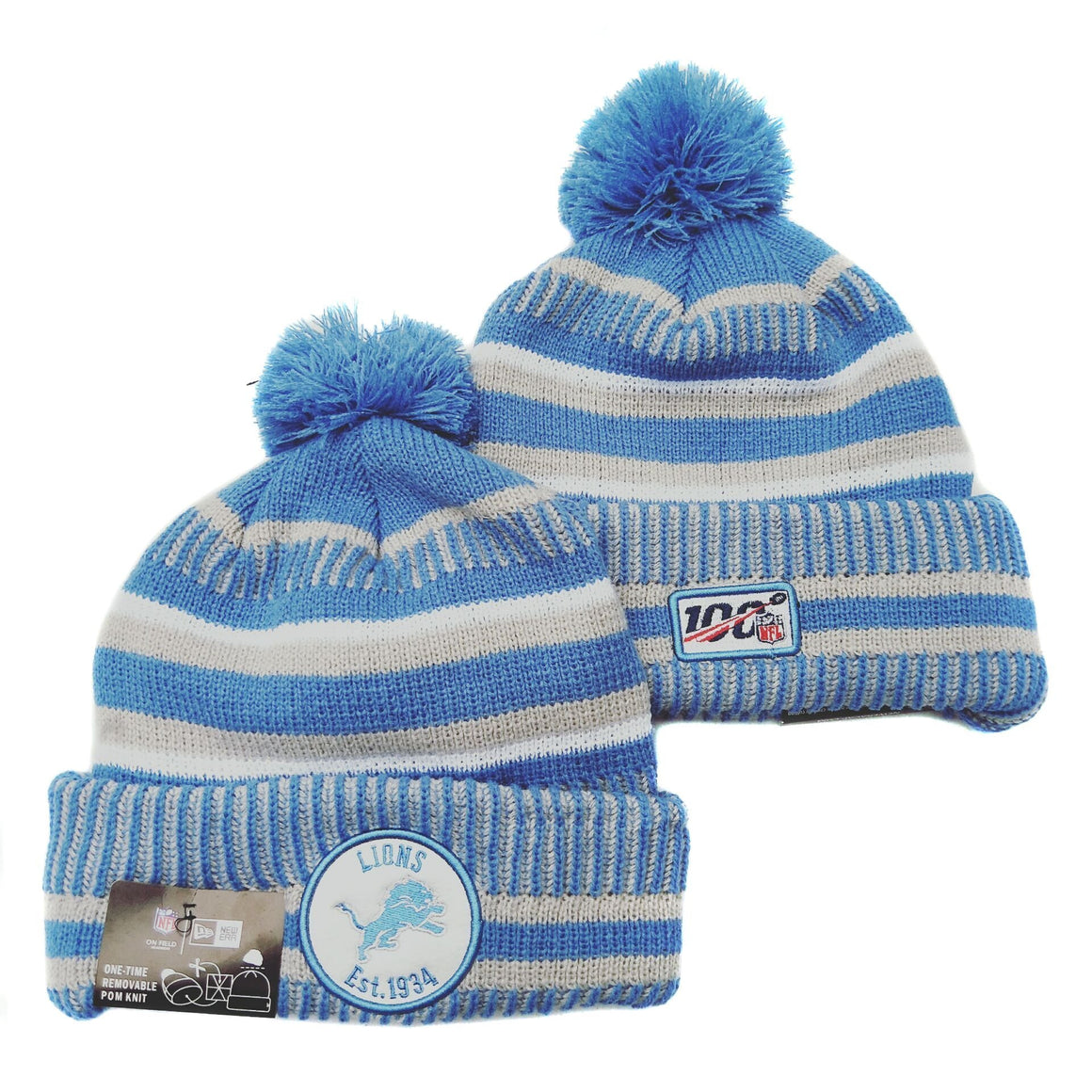 DETROIT LIONS New Era 2019 Cold Weather Knit Hat