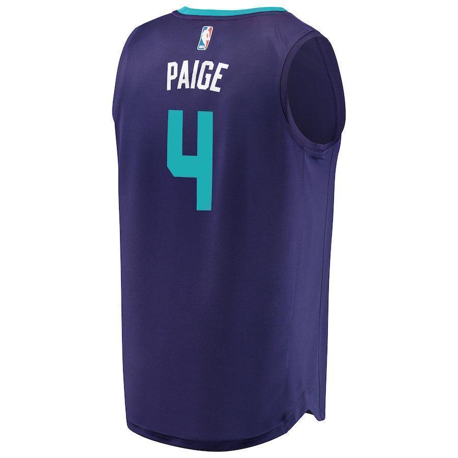 4-Marcus Paige Charlotte Hornets Jersey - Statement Edition - Purple