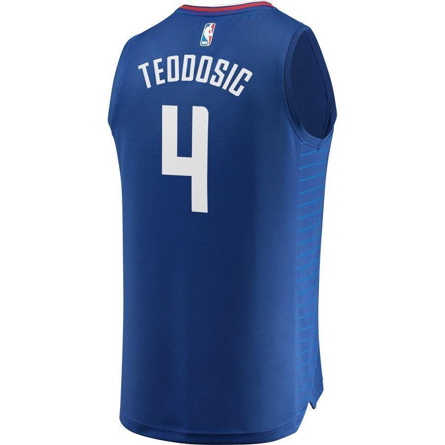 4-Milos Teodosic LA Clippers  Jersey - Icon Edition – Royal