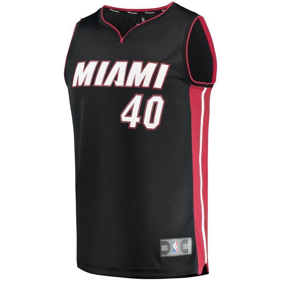 40-Udonis Haslem Miami Heat Jersey - Icon Edition – Black