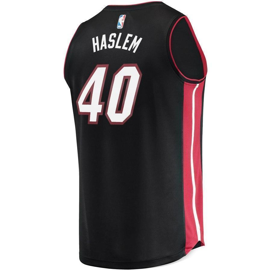 40-Udonis Haslem Miami Heat Jersey - Icon Edition – Black