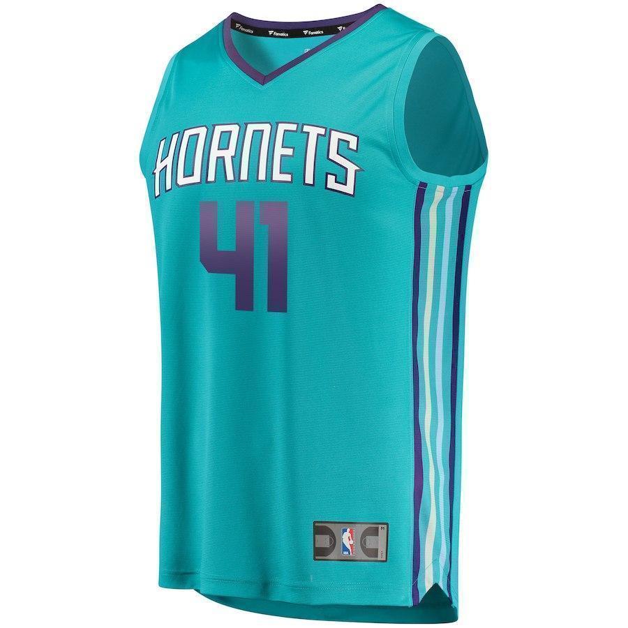 41-Willy Hernangomez Charlotte Hornets  Jersey - Icon Edition - Teal