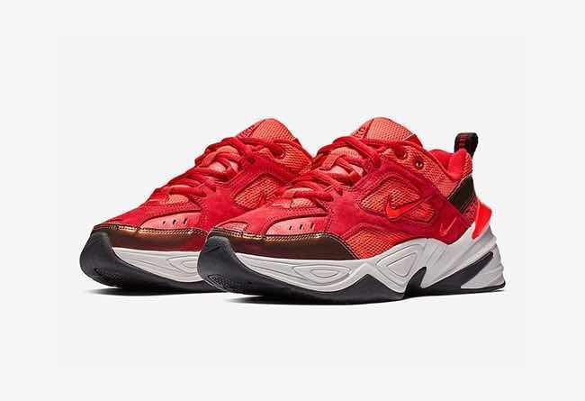 Nike Air M2K Tekno V2 Sneakers - Red